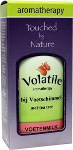 Voetlotion tussen de tenen
