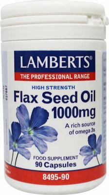 Lamberts Lijnzaadolie (flaxseed oil) 1000mg