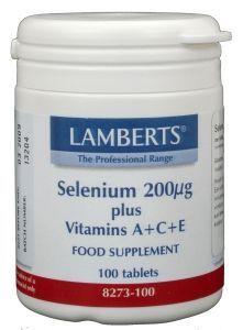 Selenium 200mcg met vitamine A C E