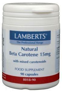 Lamberts Vitamine A 15mg natuurlijke (beta caroteen)