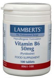 Lamberts vit b6 50mg 100t