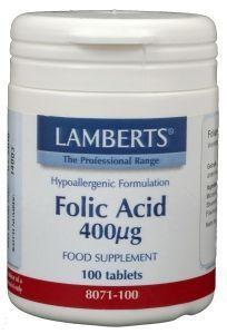 Lamberts Vitamine B11 400mcg (foliumzuur)