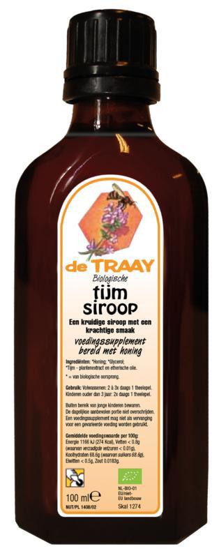 Tijm siroop eko bio