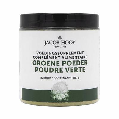 Jacob Hooy Groene poeder pot