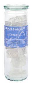 Himalayazout Halietkristallen drinkkuur glas