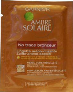 Ambre Solaire No trace face wipes