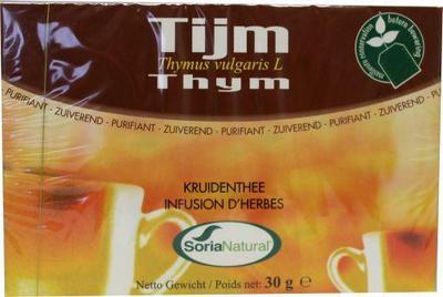 Soria Natural Tijm tomillo infusie