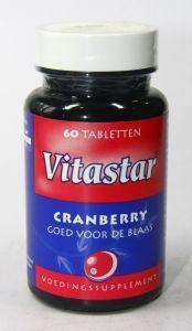 Merkloos cranberry vitastar 60tab