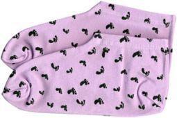 sokken print foot laven- 1pr