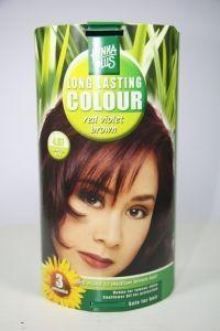 Hairwonder Long lasting colour 4.67 red violet brown