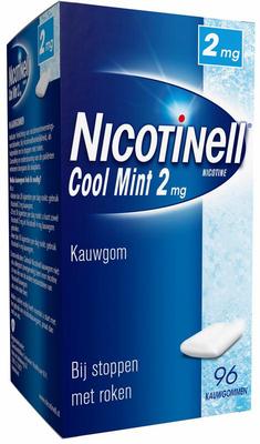 Nicotinell Kauwgom cool mint 2mg