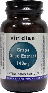 VIRIDIAN Grape seed extract 100mg vir 30cap