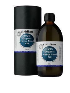 VIRIDIAN organic hemp seed oil 500 olie