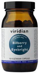VIRIDIAN bilberry with eyebright extract 90 caps