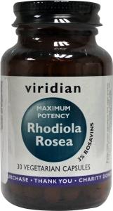 VIRIDIAN maxi potency rhodiola rosea root extract 30 caps