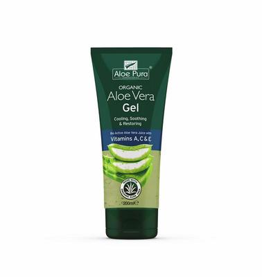 Optima Aloe pura aloe vera gel organic vitamine A C E
