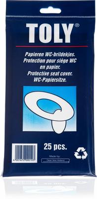 TOLY wc brildekjes- 25st