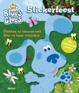 Merkloos blue's clues stickerfeest boek