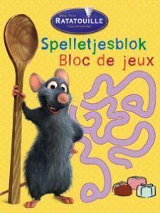 disney spelletjesblok ratat boek