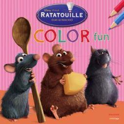 disney color fun ratatouille boek