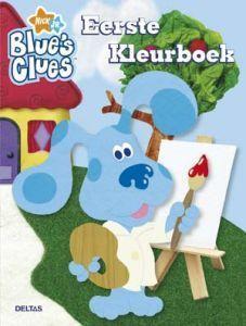blue's clues eerste kleurboek boek