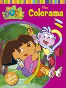 dora viva colorama met poster boek