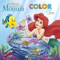 disneycolor fun little mermaid boek