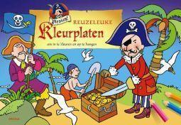 piraten-reuzeleuke kleurplaten boek