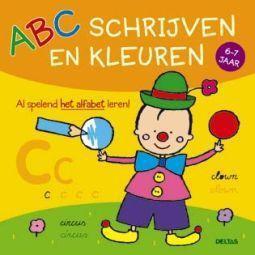 abc schrijven en kleuren 6-7 j boek
