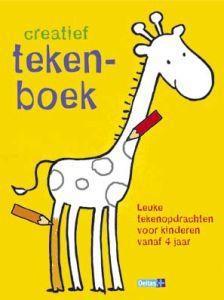 Merkloos creatief tekenboek (va 4 jaar) boek