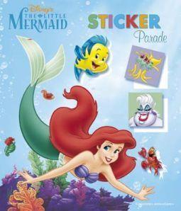 Merkloos disney stickerparade litt merm boek