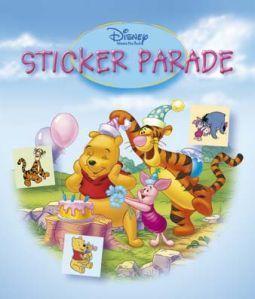 Merkloos disney stickerparade w thepooh boek