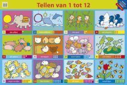 Merkloos educat posters 35. tellen 1-12 boek