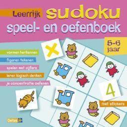 Merkloos leerr sudoku speel+oefenb 5-6j boek