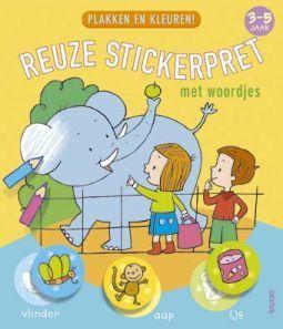 plakken kleuren reuze stick pr boek