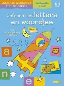 leer werkboek letters woordjes boek