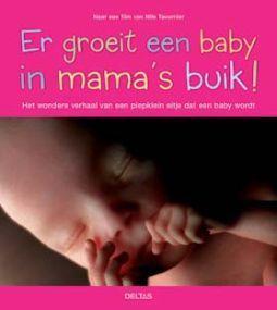 er groeit een baby in mama 4+ boek