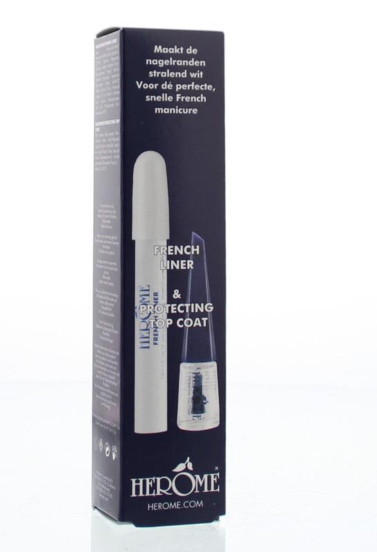 French liner met protecting top coat