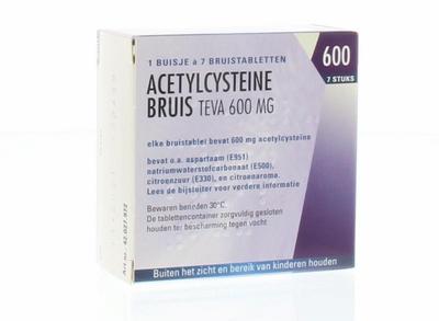 Teva Acetylcysteine 600mg