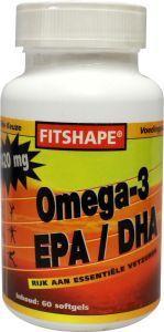 Fitshape omega 3 epa/dha 60sft