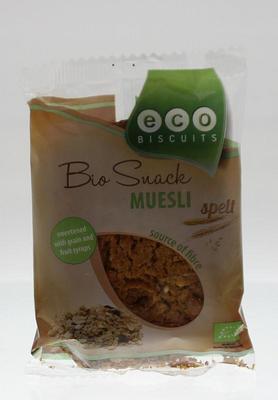 ECOBISCUIT biscuits spelt-mueslikoek 40 g