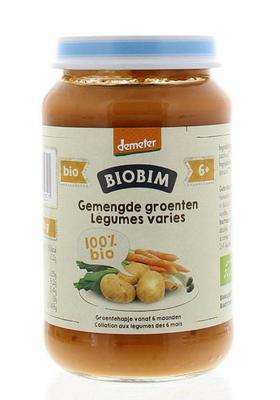 Biobim Gemengde groente 6 maanden Demeter bio