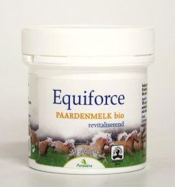 Merkloos paardenmelk bio equiforce 90cap