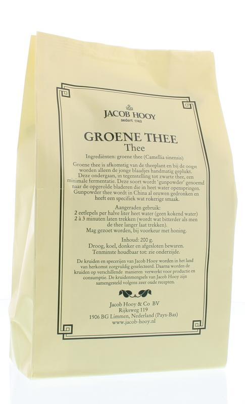 Groene thee (geel zakje)