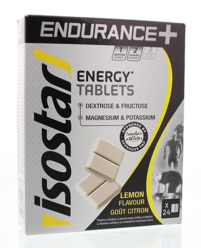 Endurance+ energy tablets lemon
