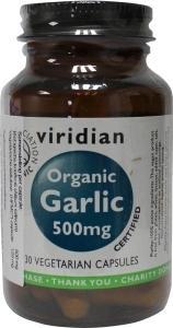 VIRIDIAN organic garlic 30 caps