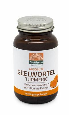 Mattisson geelwortel / curcuma extract 95% 650 mg