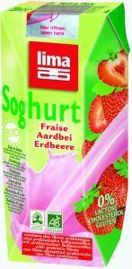lima soghurt aardbei 330ml