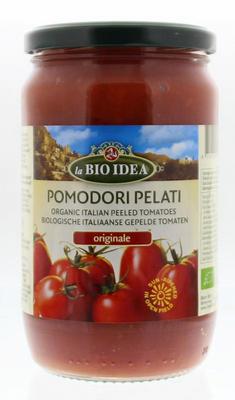 La Bio Idea Tomaten gepeld (glas) bio