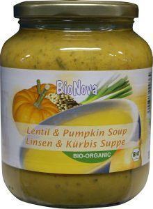 Bionova linzen pompoensoep # 650ml